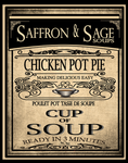 Chicken Pot Pie Cup of Soup