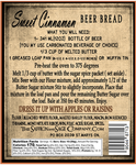 Sweet Cinnamon Beer Bread Mix